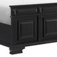 Mayberry Hill Bridgestone Queen Panel Bed in Black, , large
