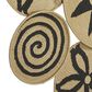 Maple and Jade 29" x 44" Eclectic Abstract Wall Decor in Black and Brown, , large