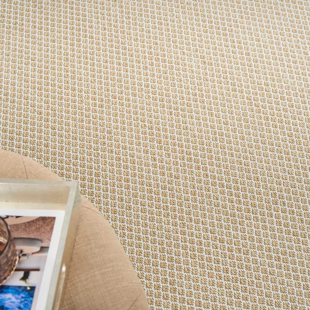 Nourison Courtyard Natural 8&#39; x 10&#39; Indoor/Outdoor Area Rug, , large