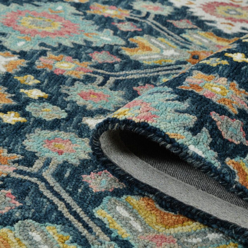 Amer Rugs Jackson JAC-3 Navy 5' x 7'6" Area Rug, , large