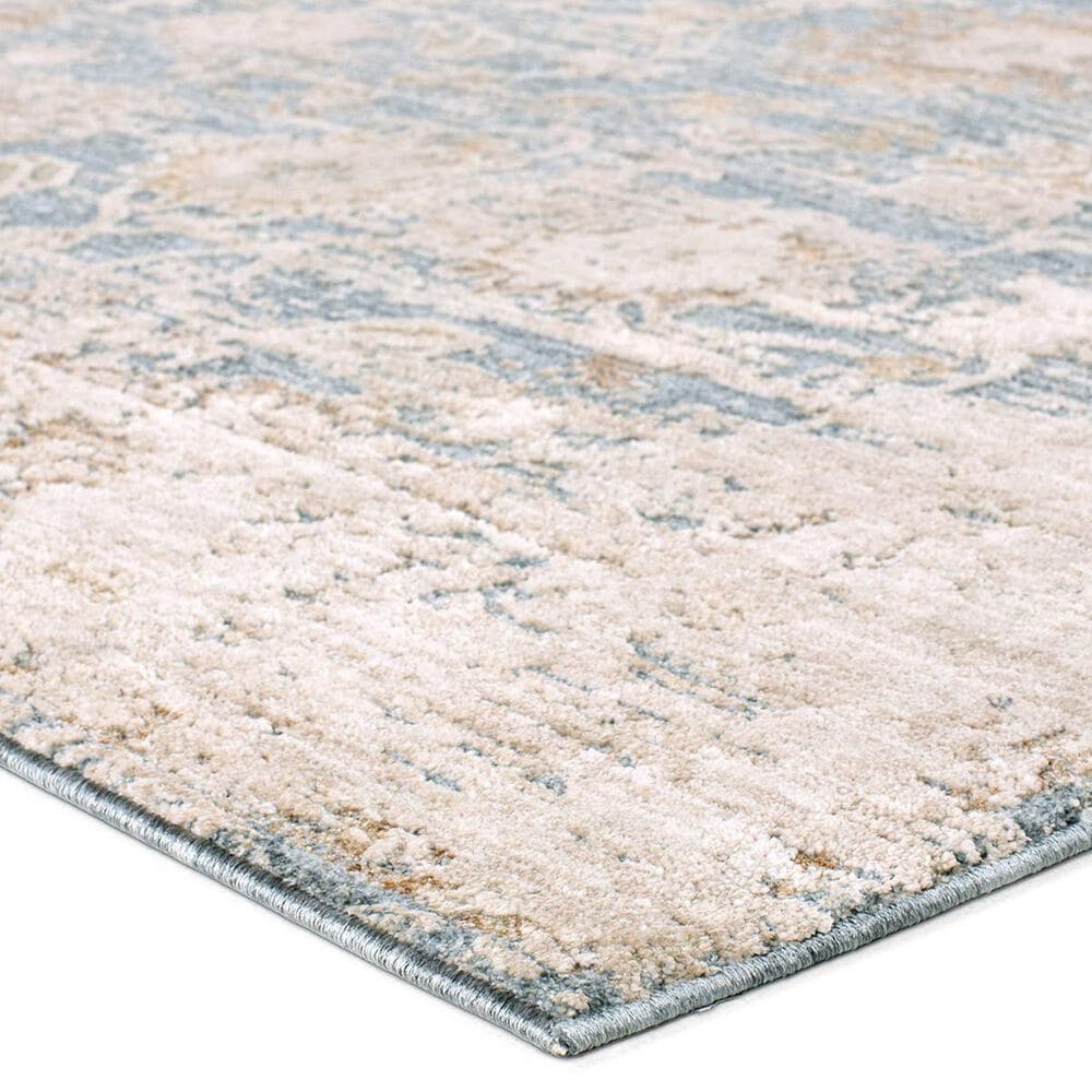 Jaipur Zarif Lupine Tan and Blue 3' x 9' Runner, , large
