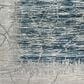 Radici USA Davide Abstract 2"2" x 7"7" Blue Area Rug, , large