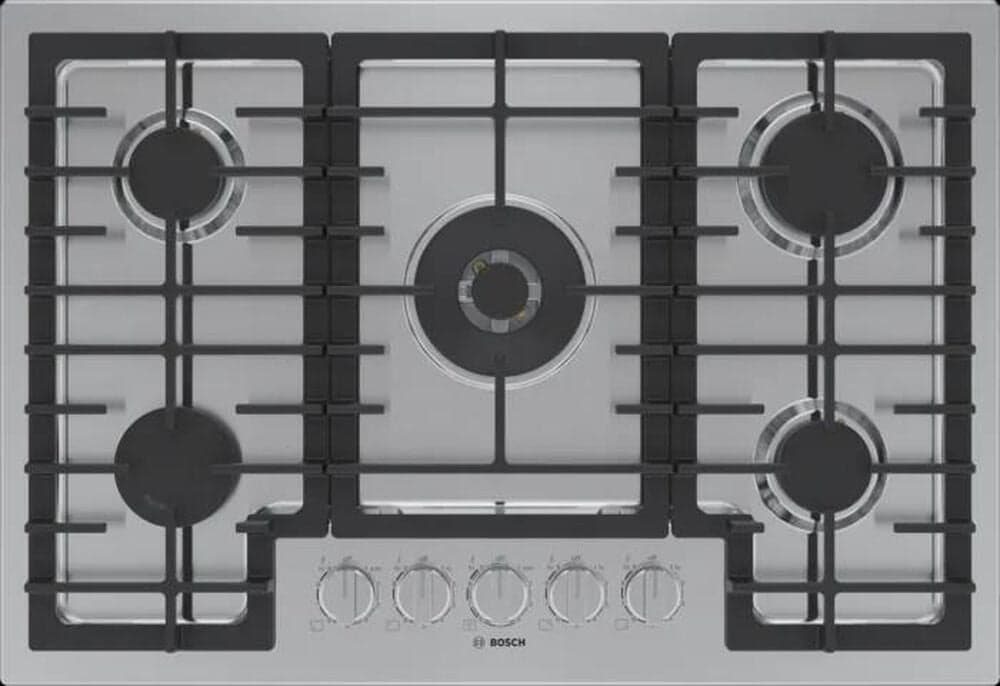 Bosch 30" Gas Cooktop in Stainless Steel, , large