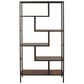 Ashley Frankwell Bookcase in Brown and Black, , large