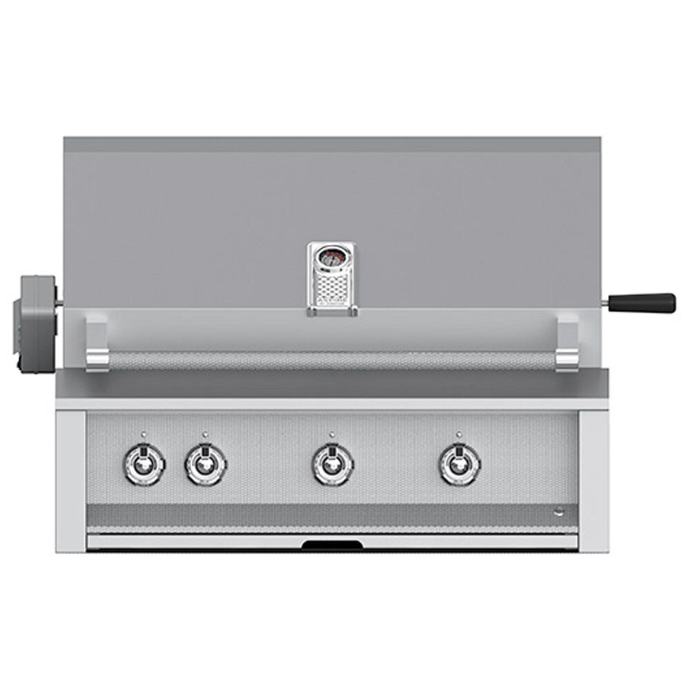 Hestan Aspire 36" Built-In Natural Gas Grill with Rotisserie in Stainless Steel, , large