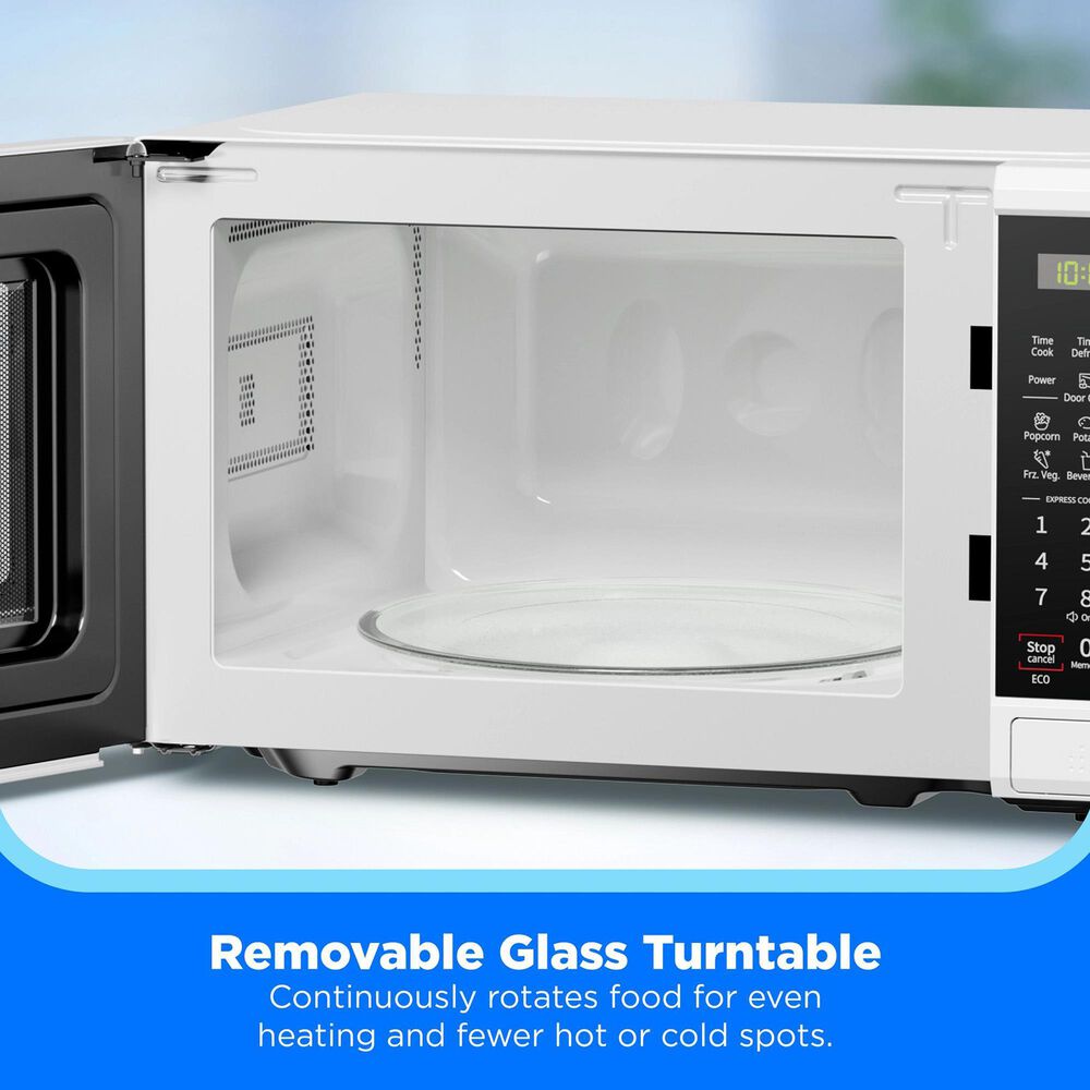 Midea 0.7 Cu. Ft. Countertop Microwave Oven in White, , large