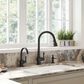 Kohler Artifacts Pull Down Faucet in Matte Black, , large