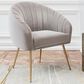 Zuo Modern Max Accent Chair in Gray Velvet, , large