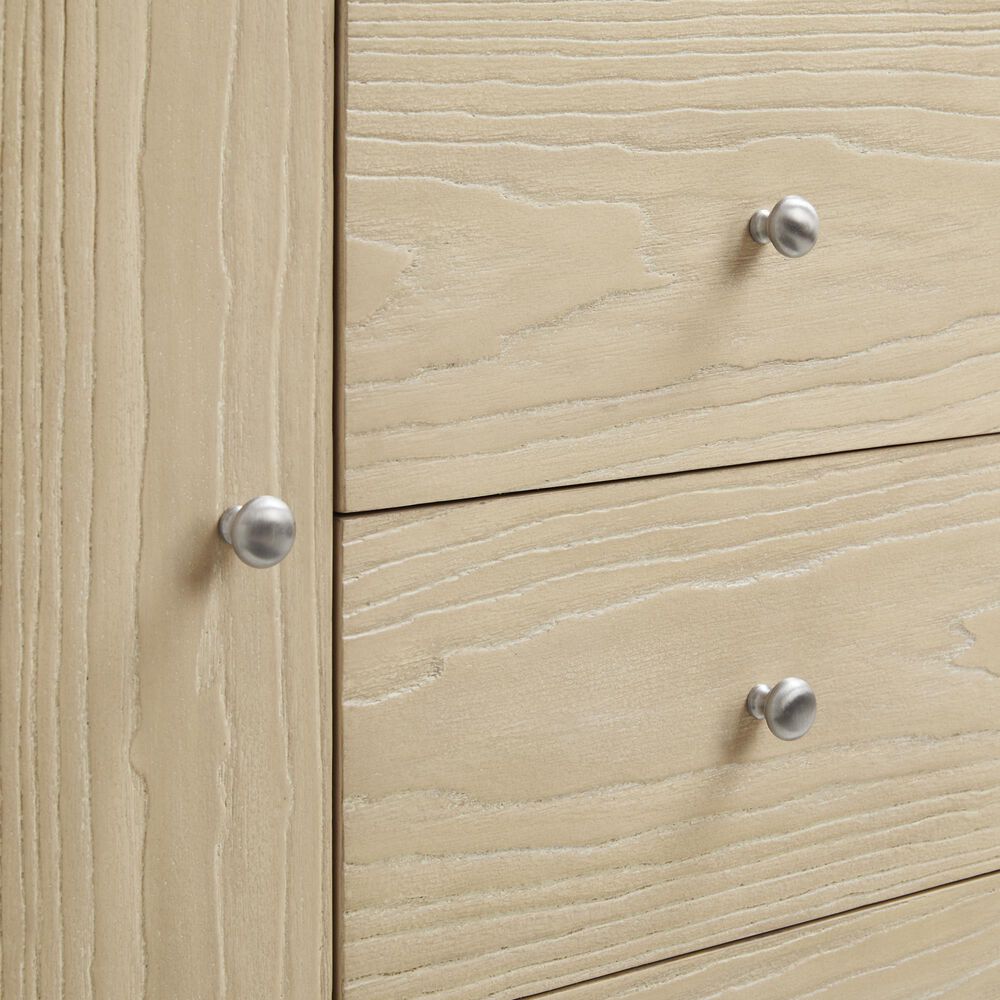 James Martin Vanities Gracyn 72&quot; Double Bathroom Vanity in Coastal Driftwood with 3 cm Victorian Silver Quartz Top and Rectangular Sinks, , large