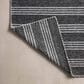 Magnolia Home Charlie Charcoal and Grey 8"6" x 11"6" Indoor/Outdoor Area Rug, , large