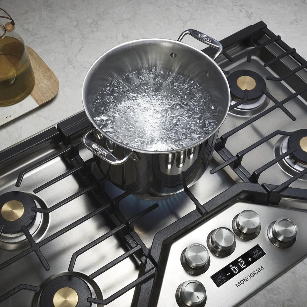 Monogram 36&quot; Gas Sealed Burner Cooktop in Stainless Steel, , large