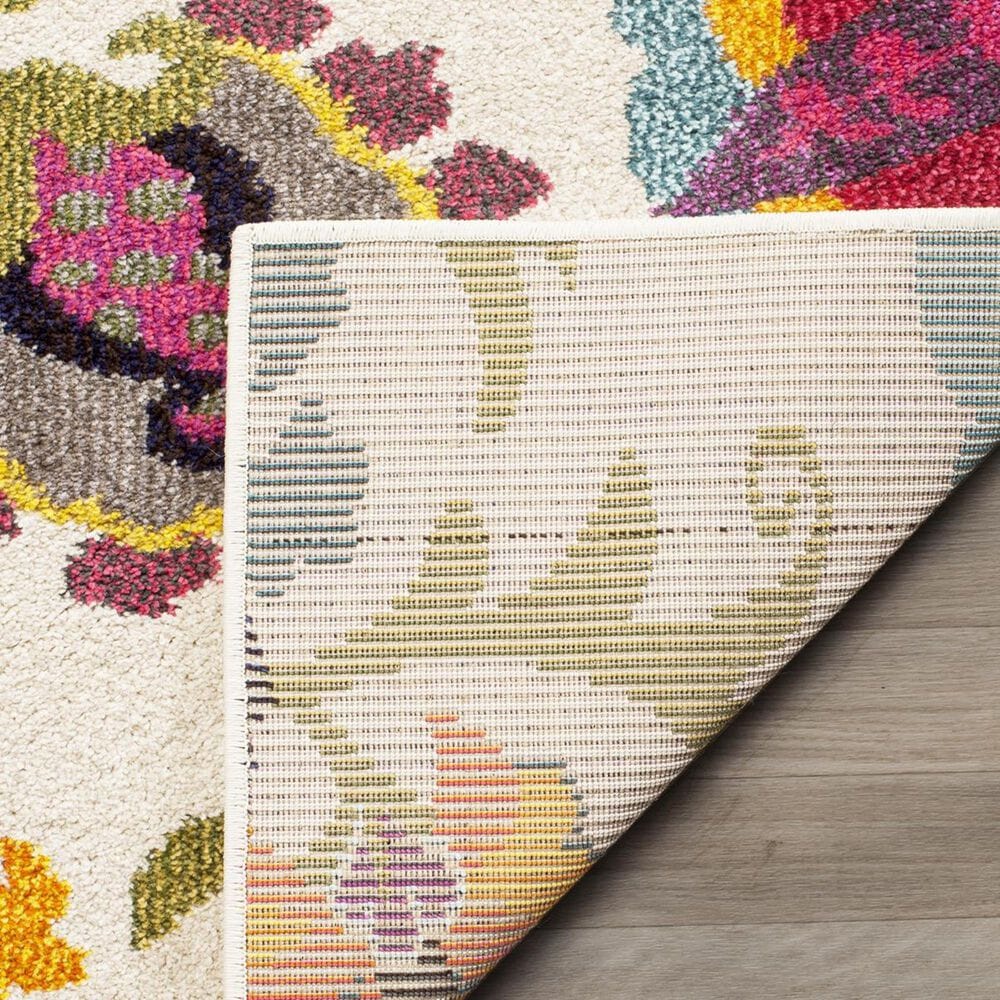 Safavieh Monaco MNC229A-5 5&#39;1&quot; x 7&#39;7&quot; Ivory/Multi Area Rug, , large