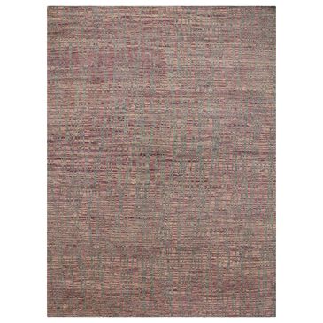 Loloi Daphne 2"6" x 8"6" Raspberry and Silver Runner, , large