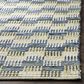 Safavieh Montauk Geometric 2"3" x 6" Gold and Multicolor Runner, , large