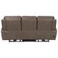 Simeon Collection Hancock Power Reclining Zero Gravity Sofa with Drop Down Table in Bette Hazel, , large