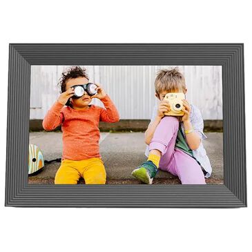 Aura Carver 10.1" Digital Photo Frame in Gravel, , large