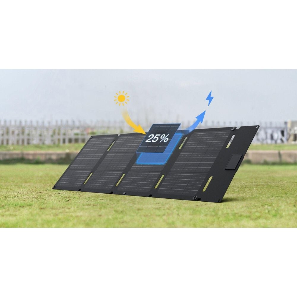 EcoFlow 45W Portable Solar Panel with Type-C in Black, , large
