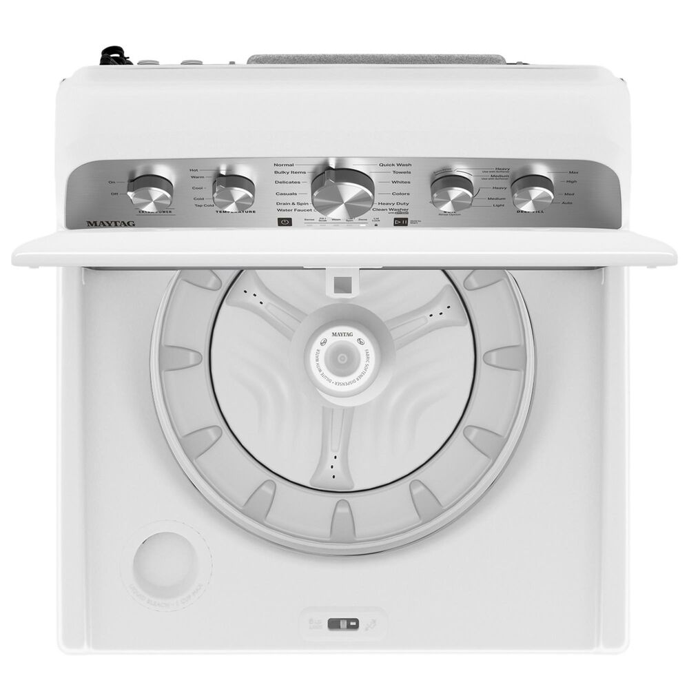 Maytag 4.8 Cu. Ft. Top Load Washer with Extra Power in White, , large