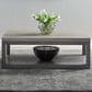 Belle Furnishings Piedmont Cocktail Table with Casters in Charcoal and Ash, , large
