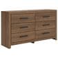 Ashley Broachmyn King Bed with Dresser, Chest, and Two Nightstands in Warm Auburn, , large