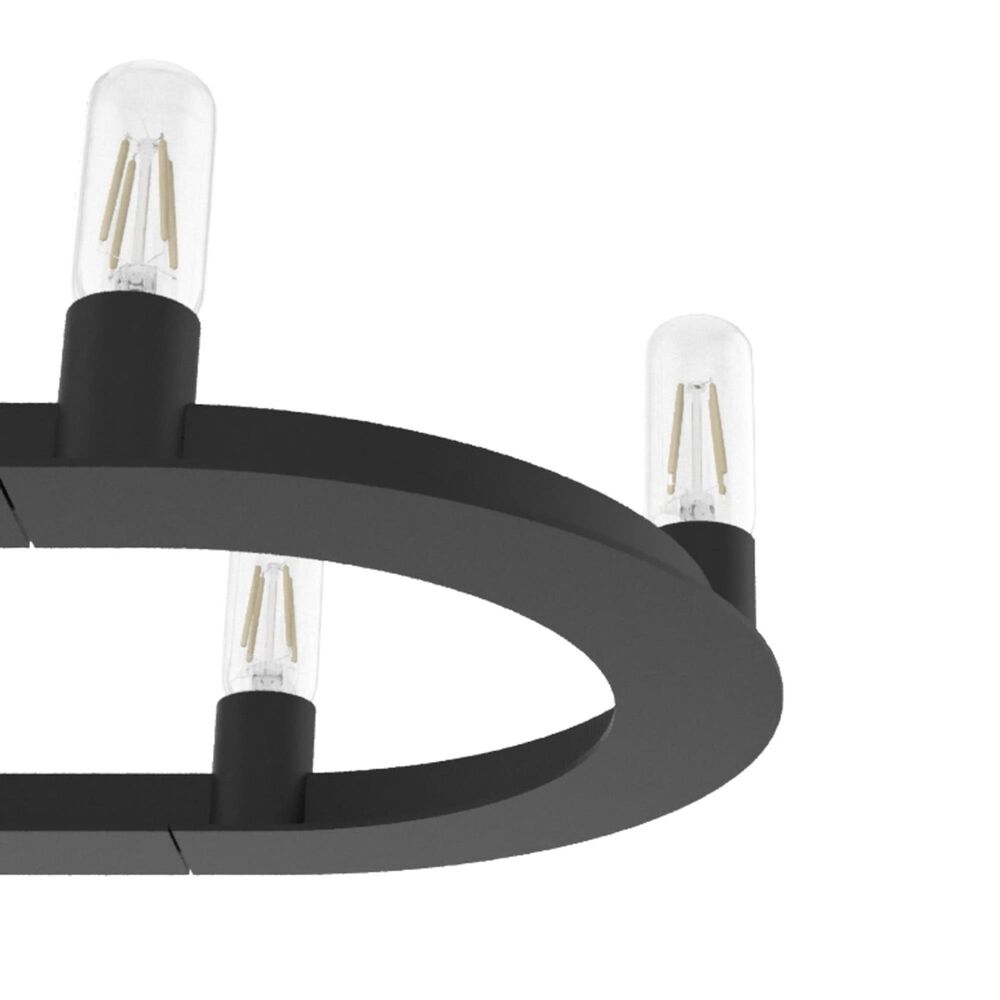 Hunter Saddlewood 10-Light Chandelier in Natural Iron, , large