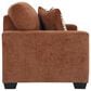 Ashley Aviemore Stationary Loveseat in Spice, , large