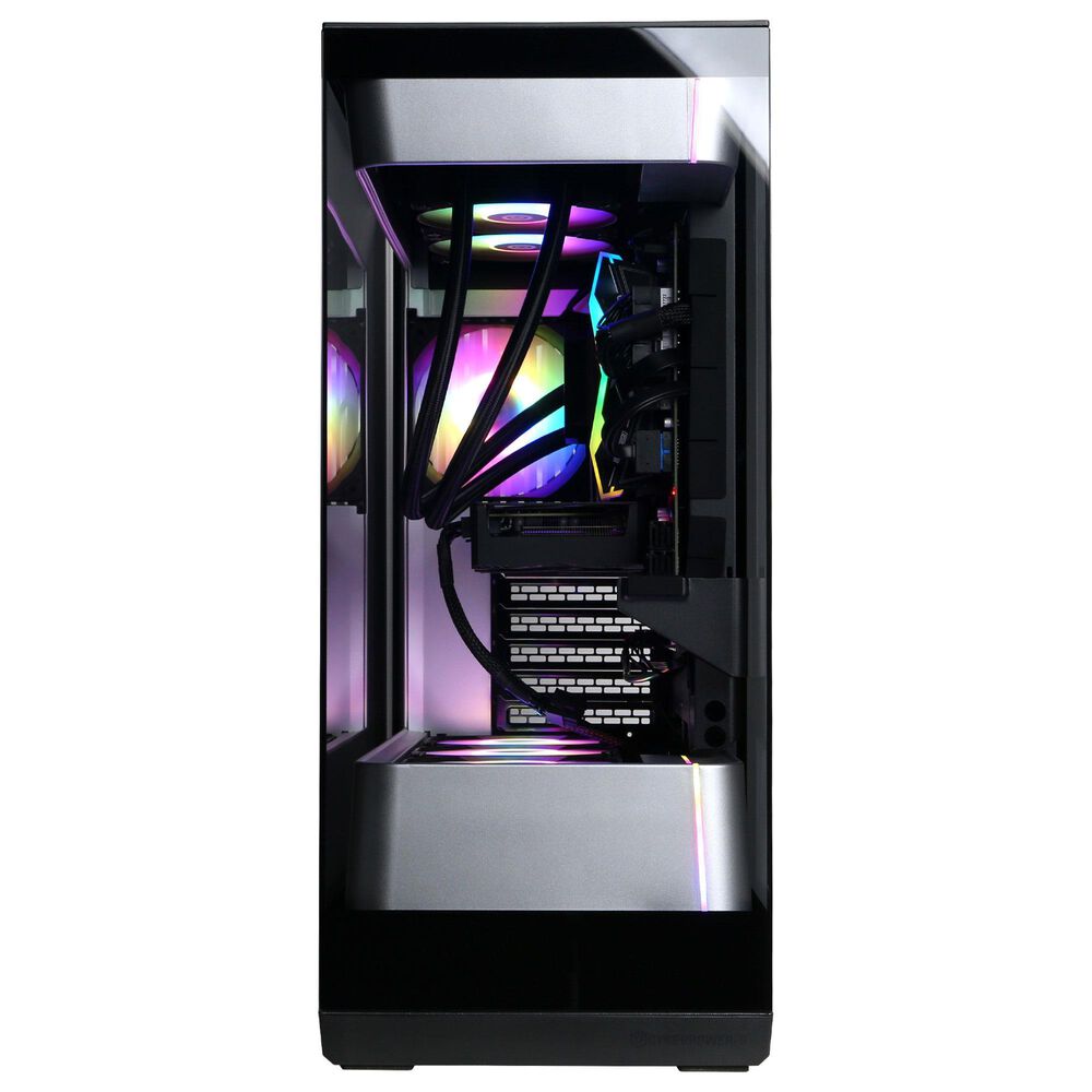CyberPowerPC Gamer Supreme Gaming Desktop | Intel Core i9-14900F - 32GB RAM - AMD Radeon RX 9060 XT Graphics - 2TB SSD in Black, , large