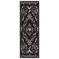 Rifle Paper Co Maison Tuileries 2"6" x 7"6" Black Runner, , large