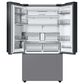 Samsung 4-Piece Kitchen Package with 30 Cu. Ft. French Door Refrigerator with Beverage Center and 6.3 Cu. Ft. Smart Freestanding Electric Range in Stainless Steel, , large