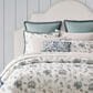 J. Queen New York Blossom View 4-Piece Queen Comforter Set in Teal, , large
