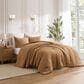 Trade Linker 3-Piece King Waffle Down Alternative Comforter Set in Rust, , large