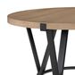 Steve Silver Co. Magnolia 42" Round Counter Height Table in Black and Sand - Table Only, , large
