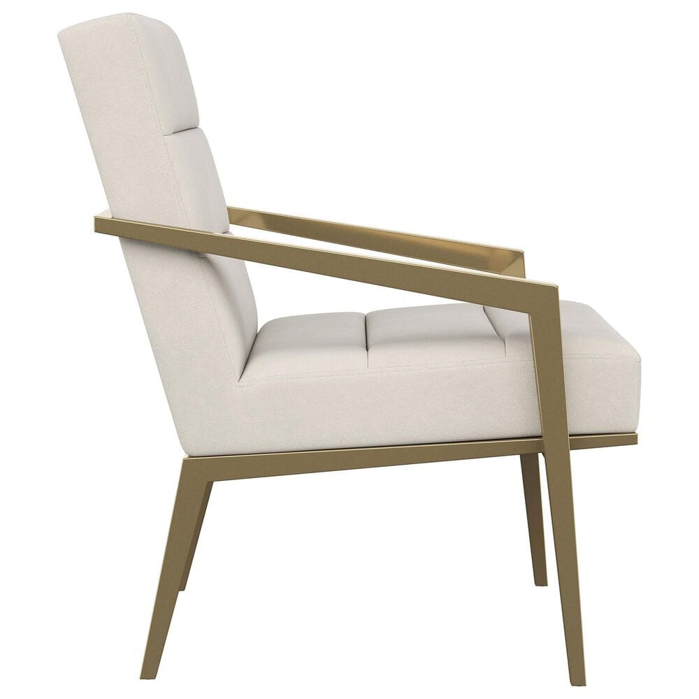 Coaster Kirra Accent Arm Chair in Cream, , large