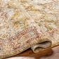 Surya Mona Lisa 9" x 12"2" Tan, Mustard, Brick Red, Sage, Olive, Dark Blue and Burgundy Area Rug, , large