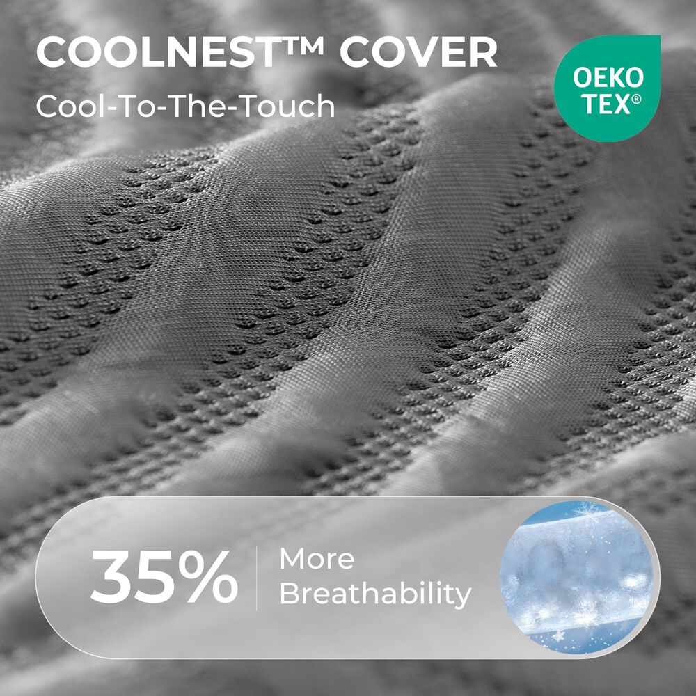 SweetNight CoolNest 14" Medium Full Mattress in a Box, , large
