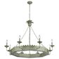 Golden Lighting Finley 8-Light Chandelier in Vintage Sage, , large