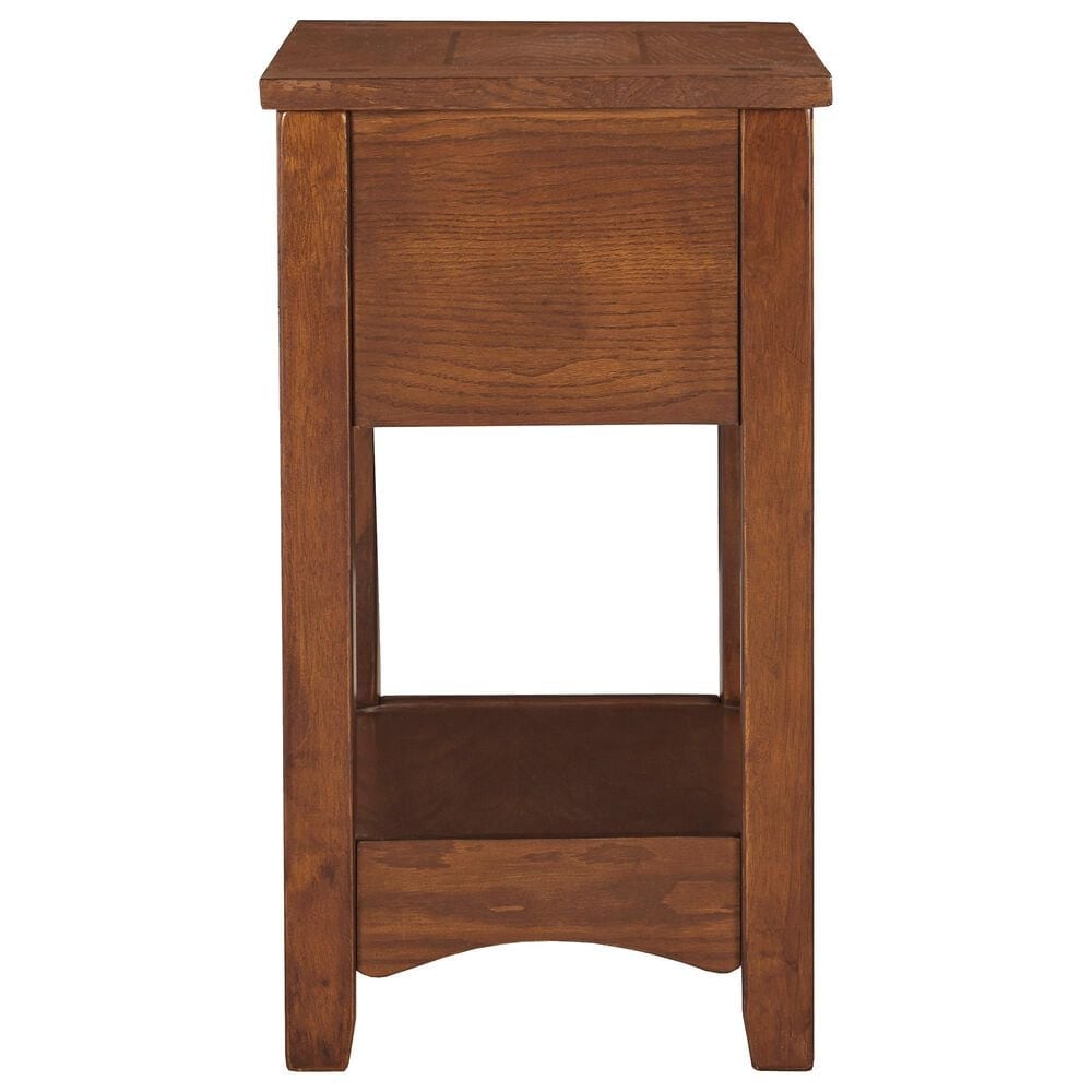 Ashley Breegin Chairside End Table in Brown, , large