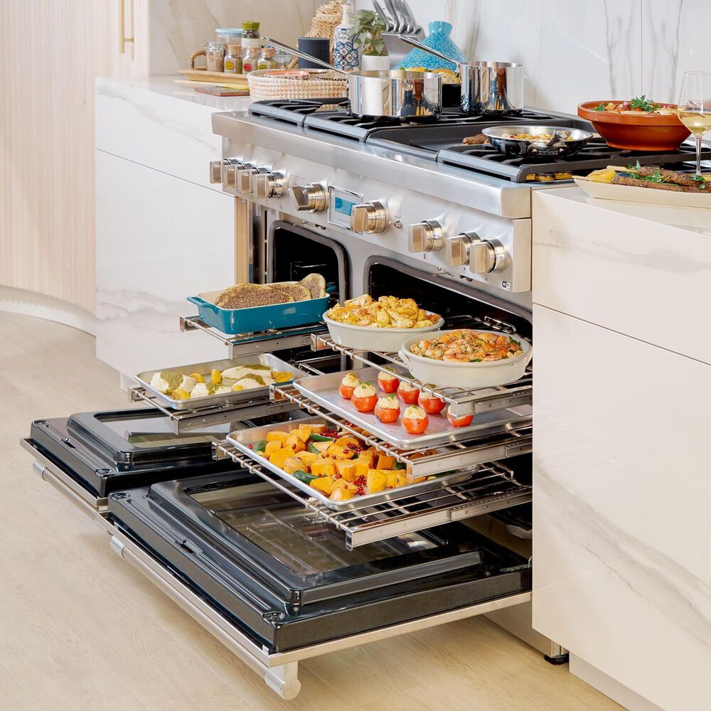 Thermador 48&quot; Pro Grand Dual Fuel Range with 6 Burners in Stainless Steel, , large