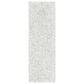 Safavieh Micro-Loop Damask 2"3" x 7" Gray and Ivory Runner, , large