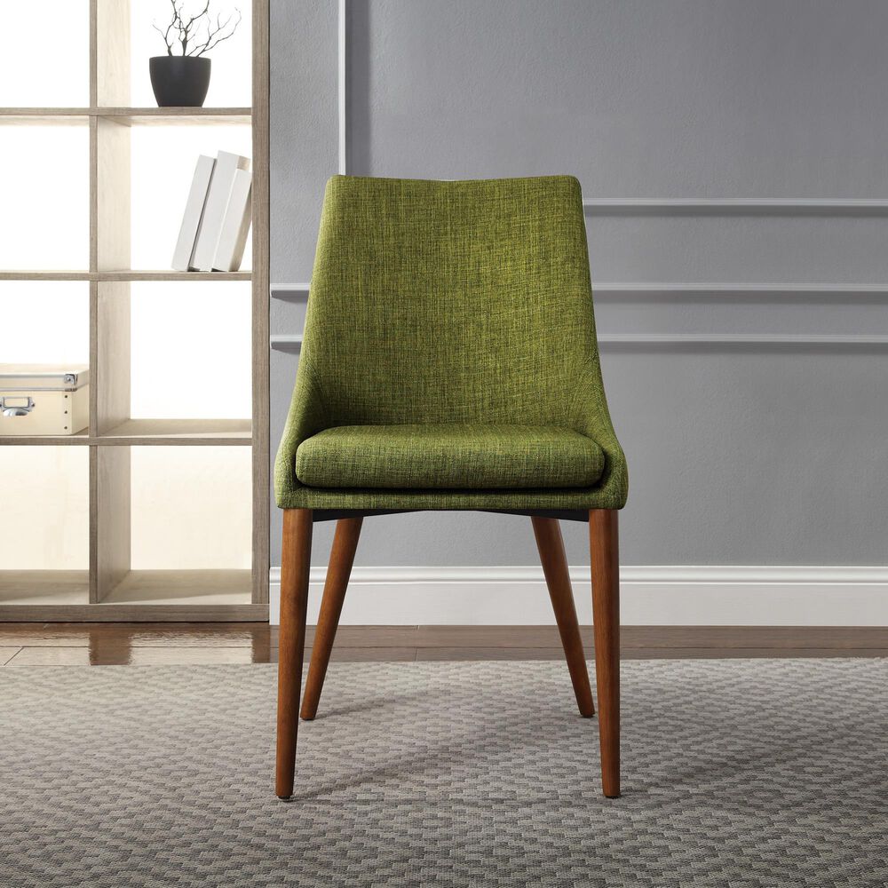 Valor Living Palmer Side Chair with Green Cushion (Set of 2), , large