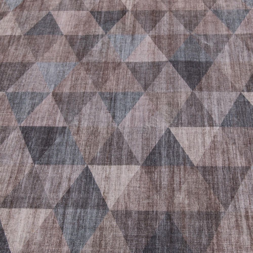 Central Oriental Rugease Velveteen Marlow Brown and Dark Grey 7&#39;6&quot; x 9&#39;6&quot; Area Rug, , large