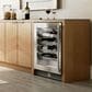 Perlick Signature Indoor Series 3.1 Cu. Ft. Shallow Depth Wine Reserve with Left Hinge and Glass Door in Stainless Steel, , large