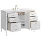 James Martin Vanities Myrrin 48" Vanity in Bright White with 3 cm White Zeus Quartz Top, , large