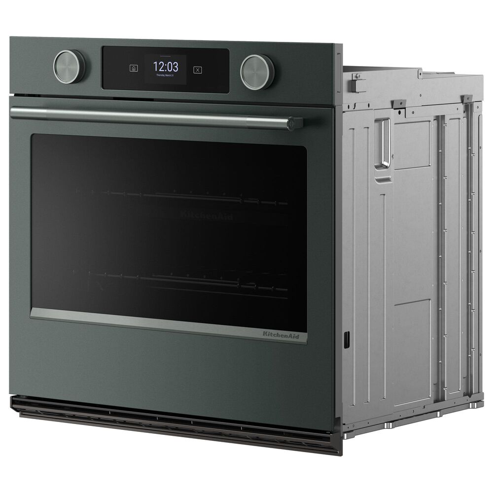 KitchenAid 2-Piece Kitchen Package with Juniper 30" Smart Single Wall Oven and Black 30" Induction Cooktop, , large