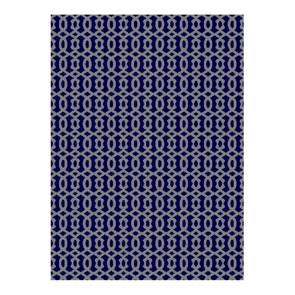 Radici USA Basilica 6694 5'3" x 7'3" Navy Area Rug, , large