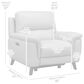 Blue River Lizette Power Recliner in Dove Grey, , large