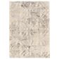 Kas Oriental Rugs Merino Vintage 3"9" x 5"11" Ivory and Grey Area Rug, , large