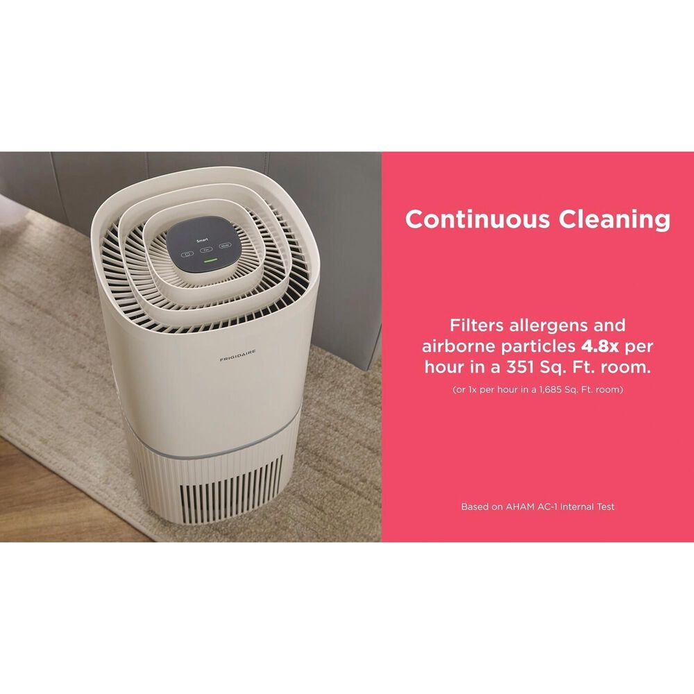 Frigidaire PureA300 XL HEPA Air Purifier with WiFi in White, , large