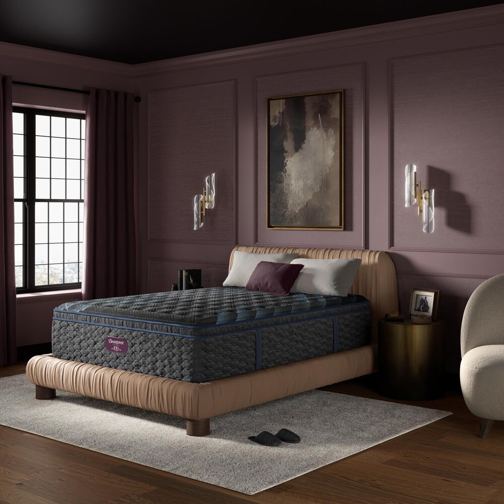 Simmons World Class Level Four Firm Pillow Top Twin XL Mattress with High Profile Box Spring, , large