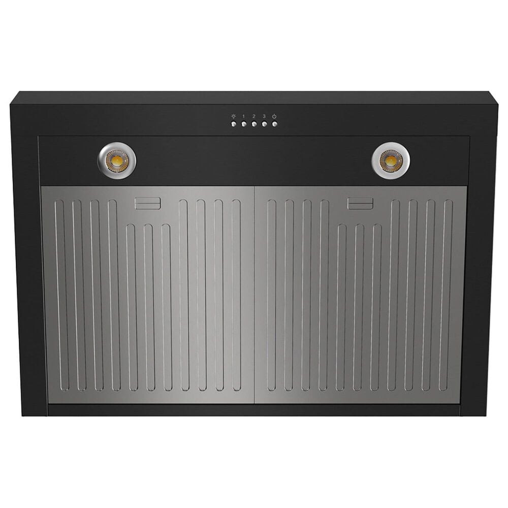 Thor Kitchen 30" Professional Wall Mount Pyramid Range Hood in Matte Black, , large